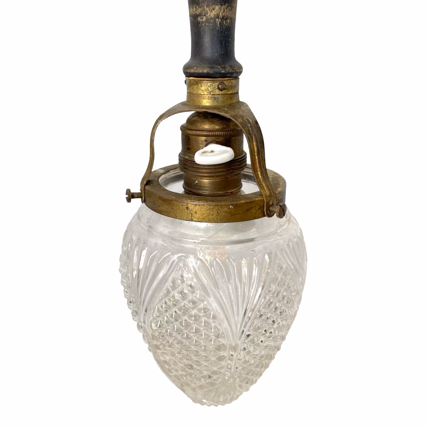 Kinkiet/lampa sufitowa w stylu secesyjnym, początek XX wieku