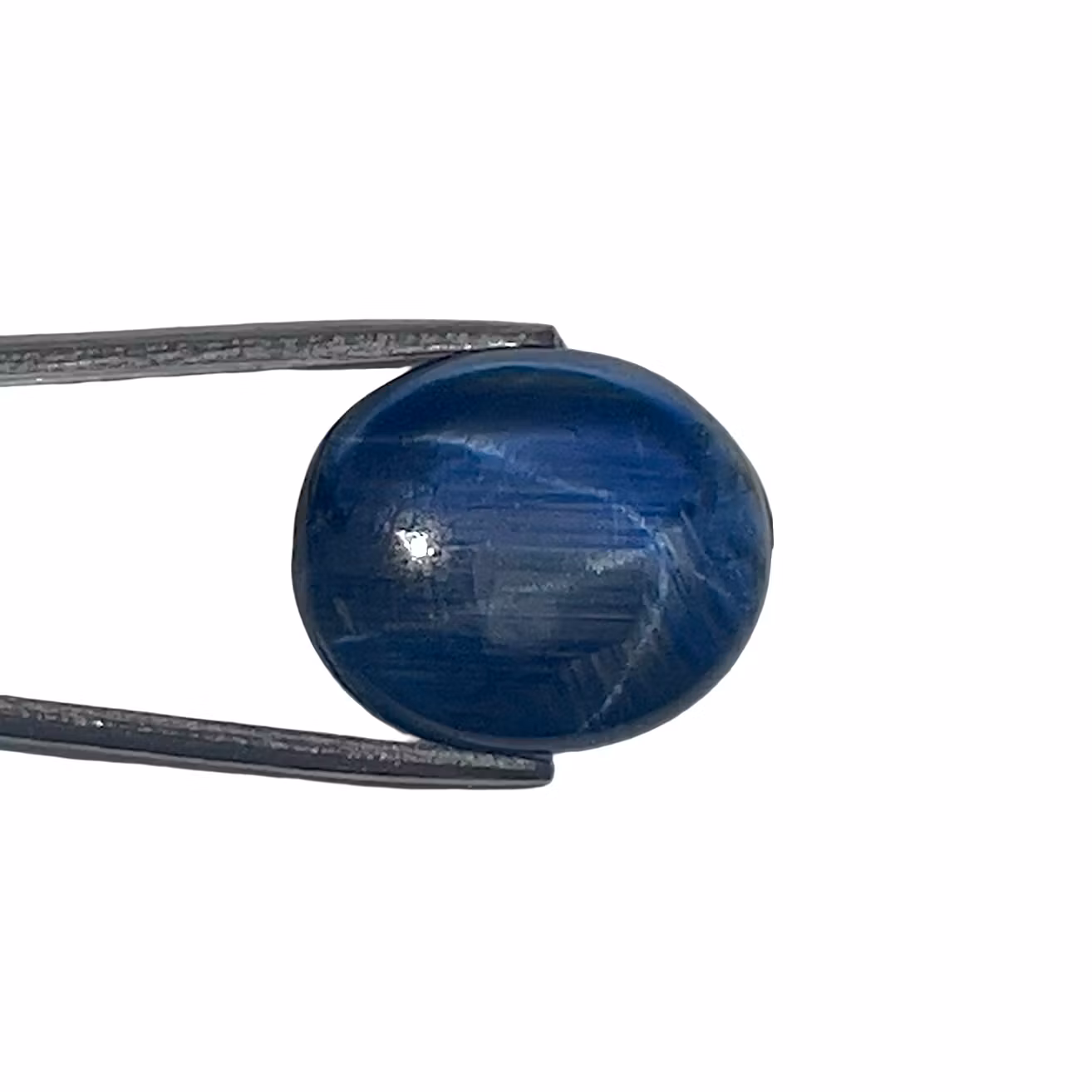 6,20-karatowy naturalny szafir gwiaździsty o szlifie kaboszonowym
