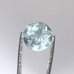 2.10 karaat natuurlijke briljant geslepen onbehandelde aquamarijn