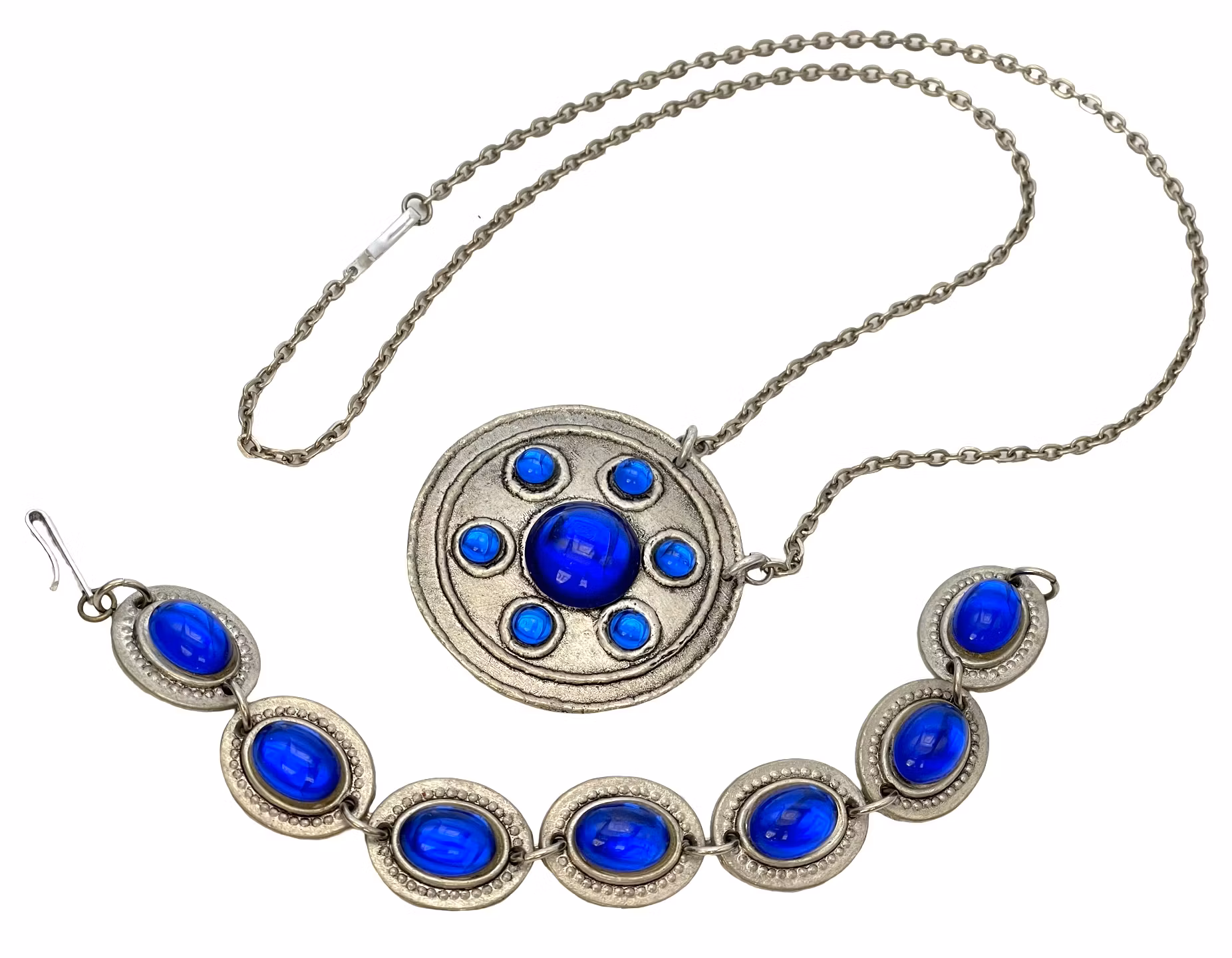 Naszyjnik vintage z wisiorkiem i bransoletką w KK Tenn - Margit i Ingvar Karlsson