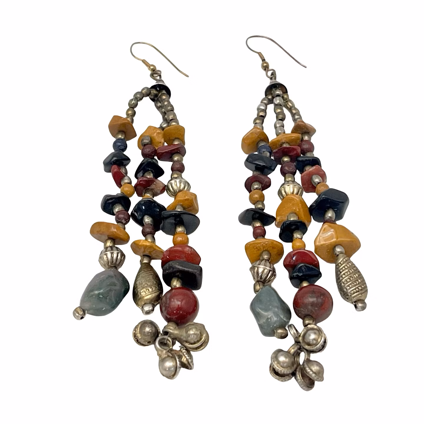 Vintage långt ÖRHÄNGEN 1 par - olika färger