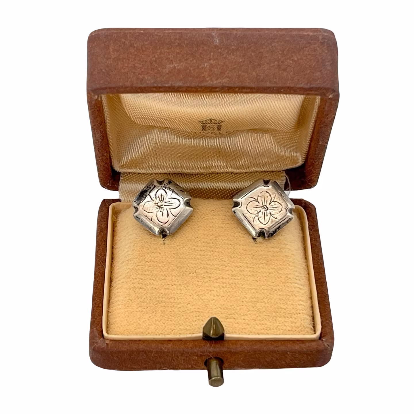 KOLCZYKI vintage 1 para - HGR, Sztokholm, Srebro