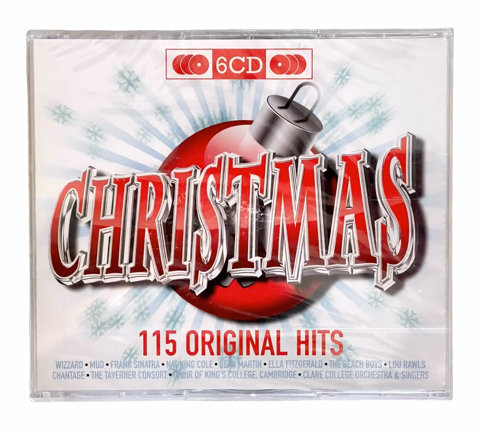 Christmas - 115 Original Hits, (6-disc) Inplastad CD