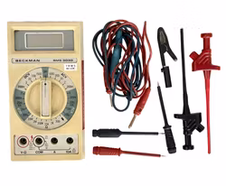 Beckman RMS 3030 Digitale Multimeter, Voltmeter Ampèremeter Ohmmeter DC AC
