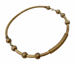 Naszyjnik Vintage Etniczny Rzemieślnik, Brąz