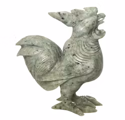 SCULPTURE, Rooster, Nephrite, China 1900s