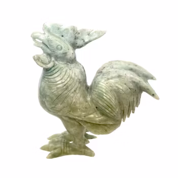 SKULPTUR, Tupp, Nefrit, Kina 1900-tal