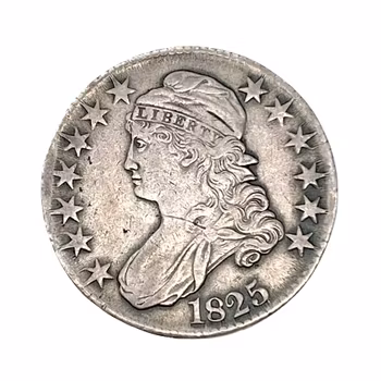 USA 50 cent, 1825, Silver Mynt