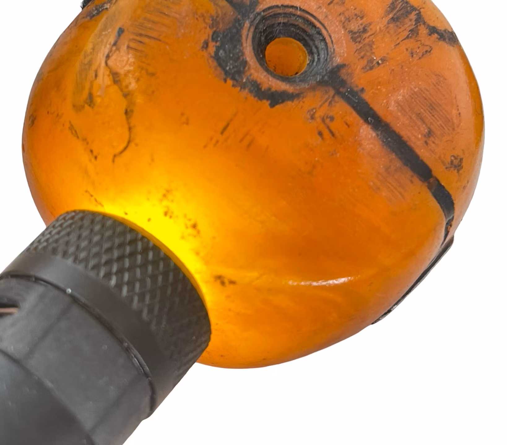 Duża kolekcja antycznych koralików BAKELIT 1240g, 71–30 mm