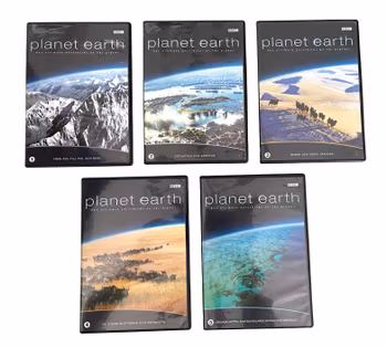 Planet Earth – BBC Dokumentärserie (5-disc DVD-box), komplett serie