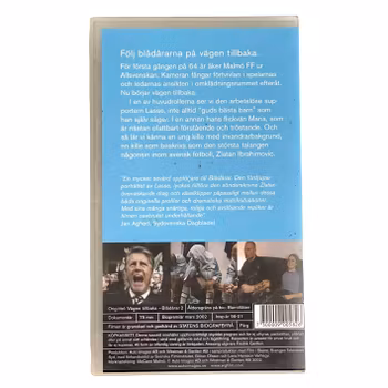 Blådårar 2 – Vägen tillbaka (VHS, 2002  Inplastad - Oanvänd) – Malmö FF, Zlatan Ibrahimović
