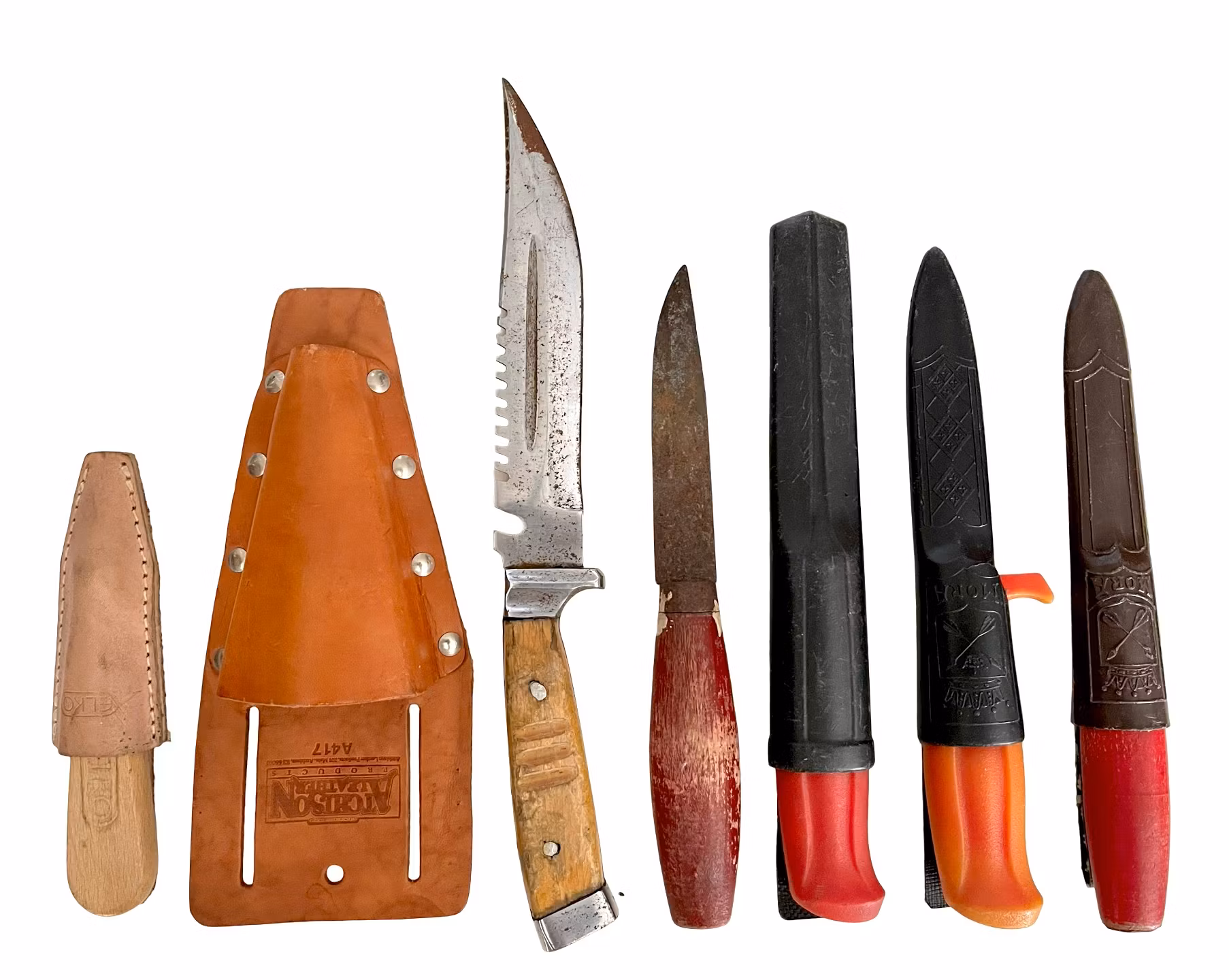 Knivsamling – Mora, ELKO m.fl.