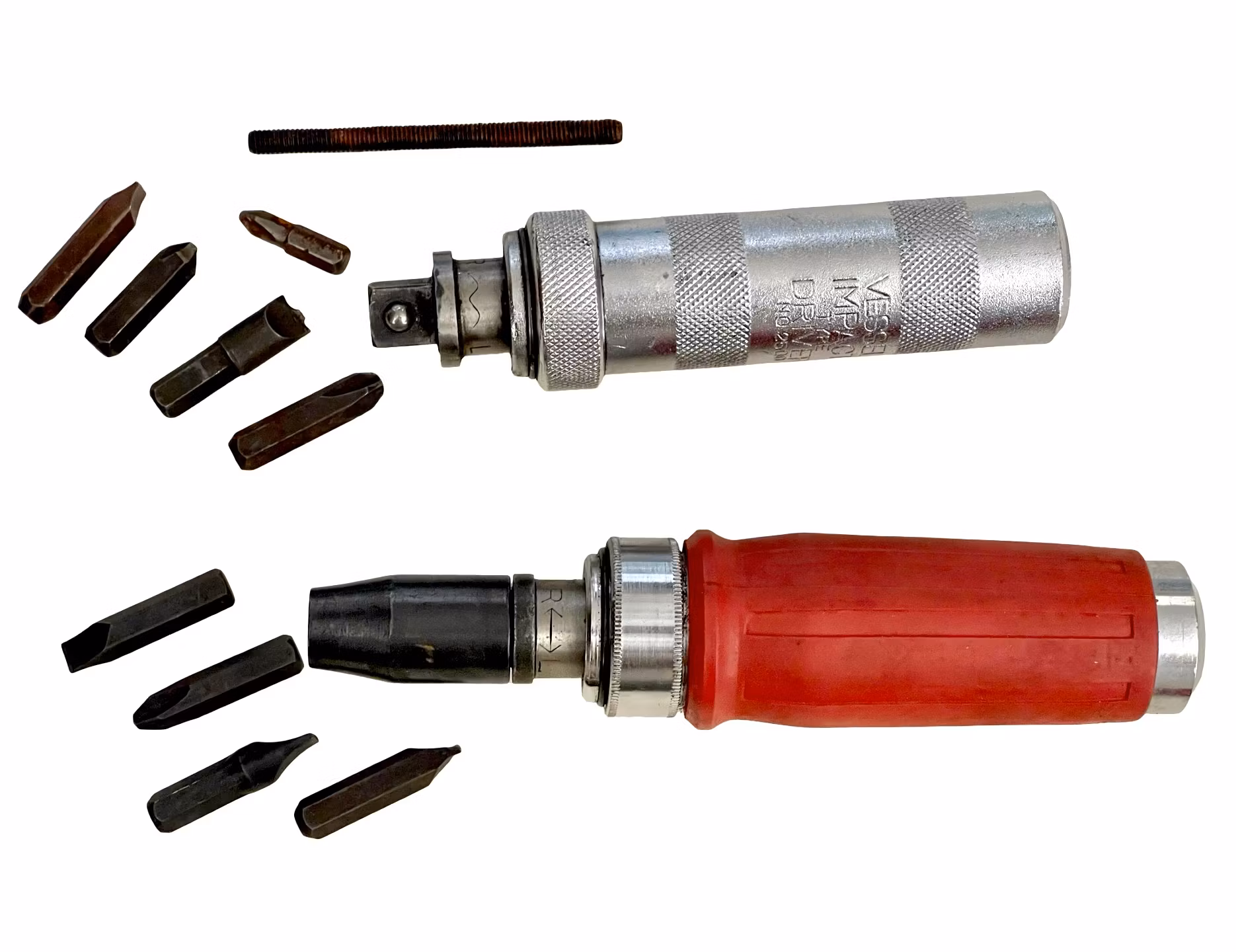 2 st Impact Drivers (slagmejslar) med originalboxar och tillbehör