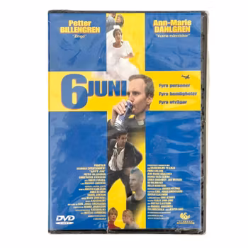 6 Juni – Petter Billengren & Ann-Marie Dahlgren, (DVD, Inplastad - Oanvänd)