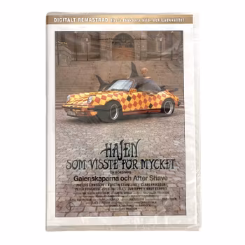 Hajen som visste för mycket – DVD (Inplastad - Oanvänd)