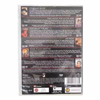 Clint Eastwood Collection (DVD, 6 filmer, Universal)