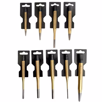 Sats med 9 st körnare och parallellstansar från Rennsteig – Germany