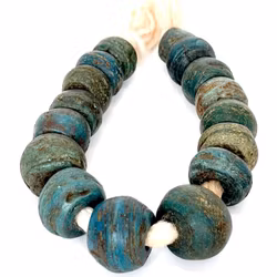 Antikke romerske glasperler – Kongedømme (Romulus 753-509 f.Kr.)