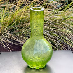 Antik bøhmisk glaskunst fra begyndelsen af 1900-tallet