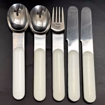 Bodum AG bestick - Bistro serien, 1970-tal, vit