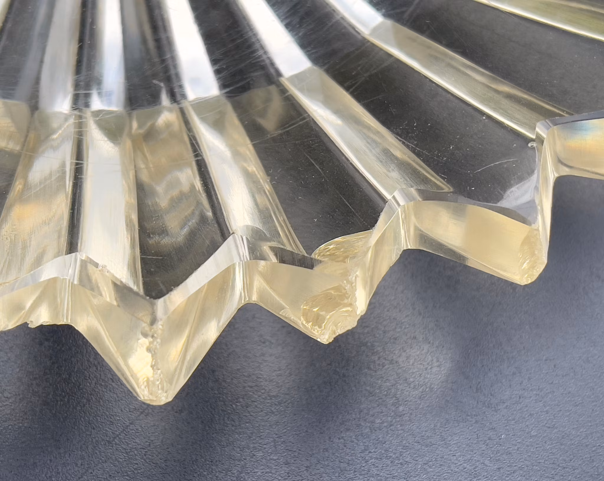 Osmansk Vattenpipa/Nargilé i Bohemiskt glas och silver pläterad mässing, ca 1890-talet