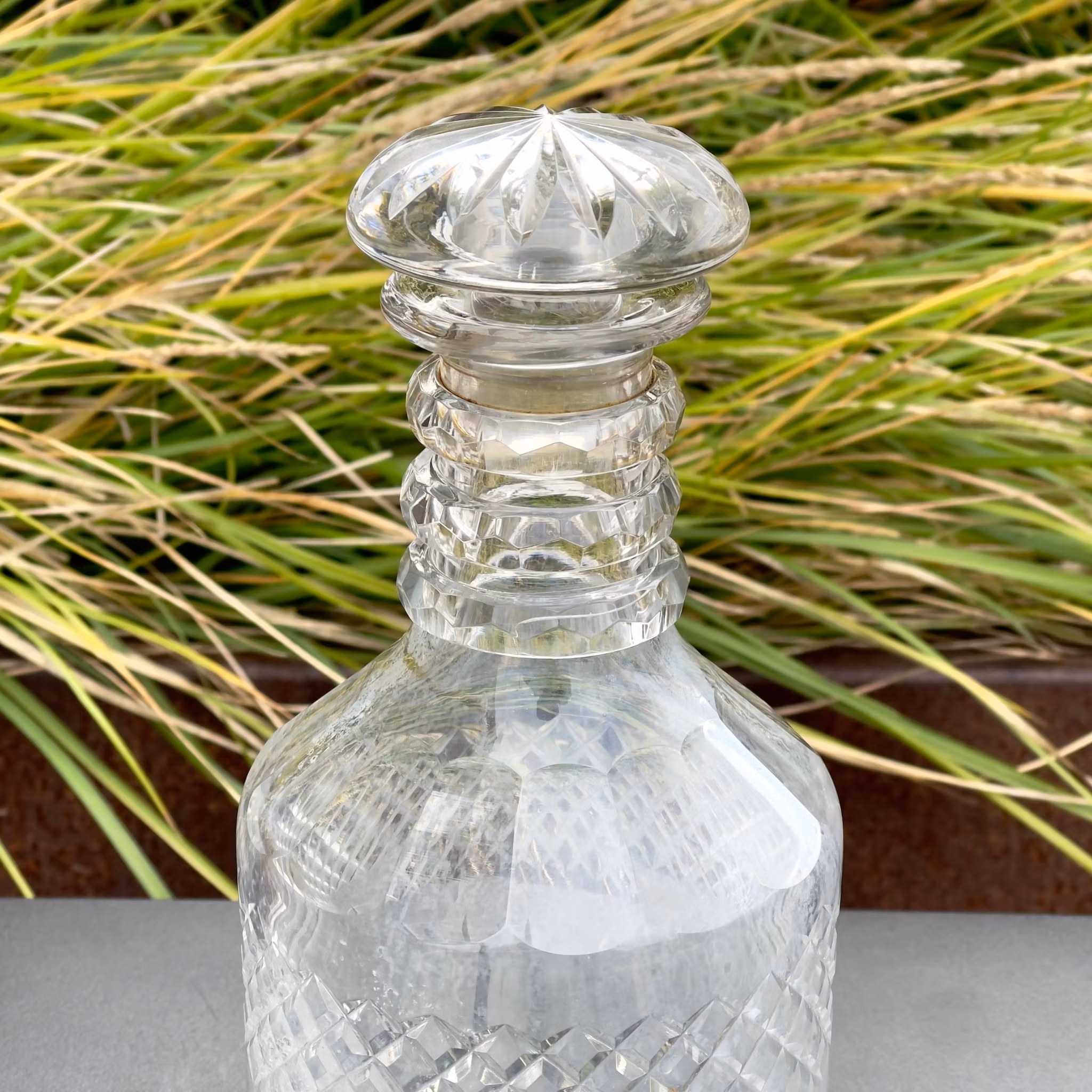 Handslipad karaff med propp, Tidigt 1900-tal