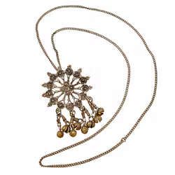 Older Oriental pendant in filigree technique – Handmade with ball details
