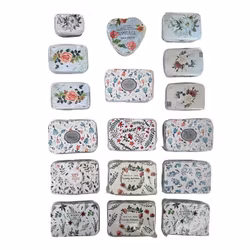 18 peltipurkin setti – Eri värejä ja kuvioita