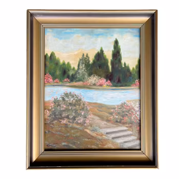 H. Torsson, Oljemålning på duk, Signerad