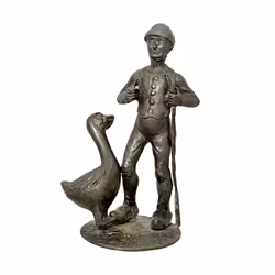 J. B. Söderberg - Ystad Tenn - Skulptur Nils Holgersson