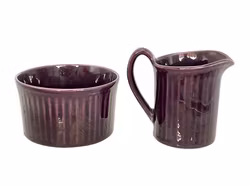 Jarra de crema y azucarero vintage Upsala-Ekeby Gefle