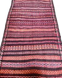 Antyczny kurdyjski dywan, wełna na wełnie, początek XX wieku