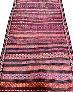 Antik kurdisk matta, ull på ull, tidigt 1900-tal