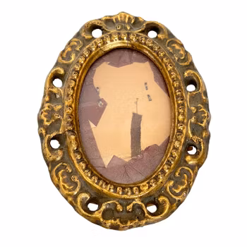 Antik oval träram - 1700-tal, Barockstil