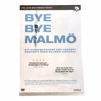 Bye Bye Malmö - Dokumentär av Fredrik Gertten - Inplastad DVD