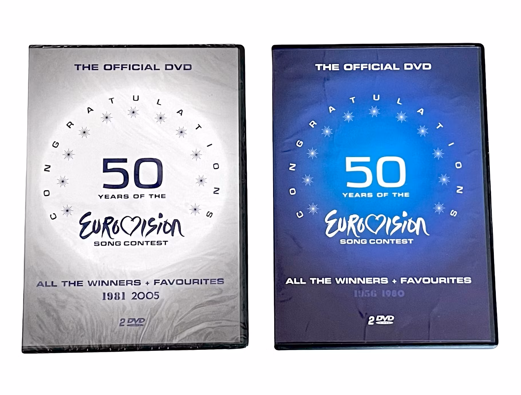 The Very Best of the Eurovision Song Contest (zestaw 4 płyt DVD, 1956–2005)