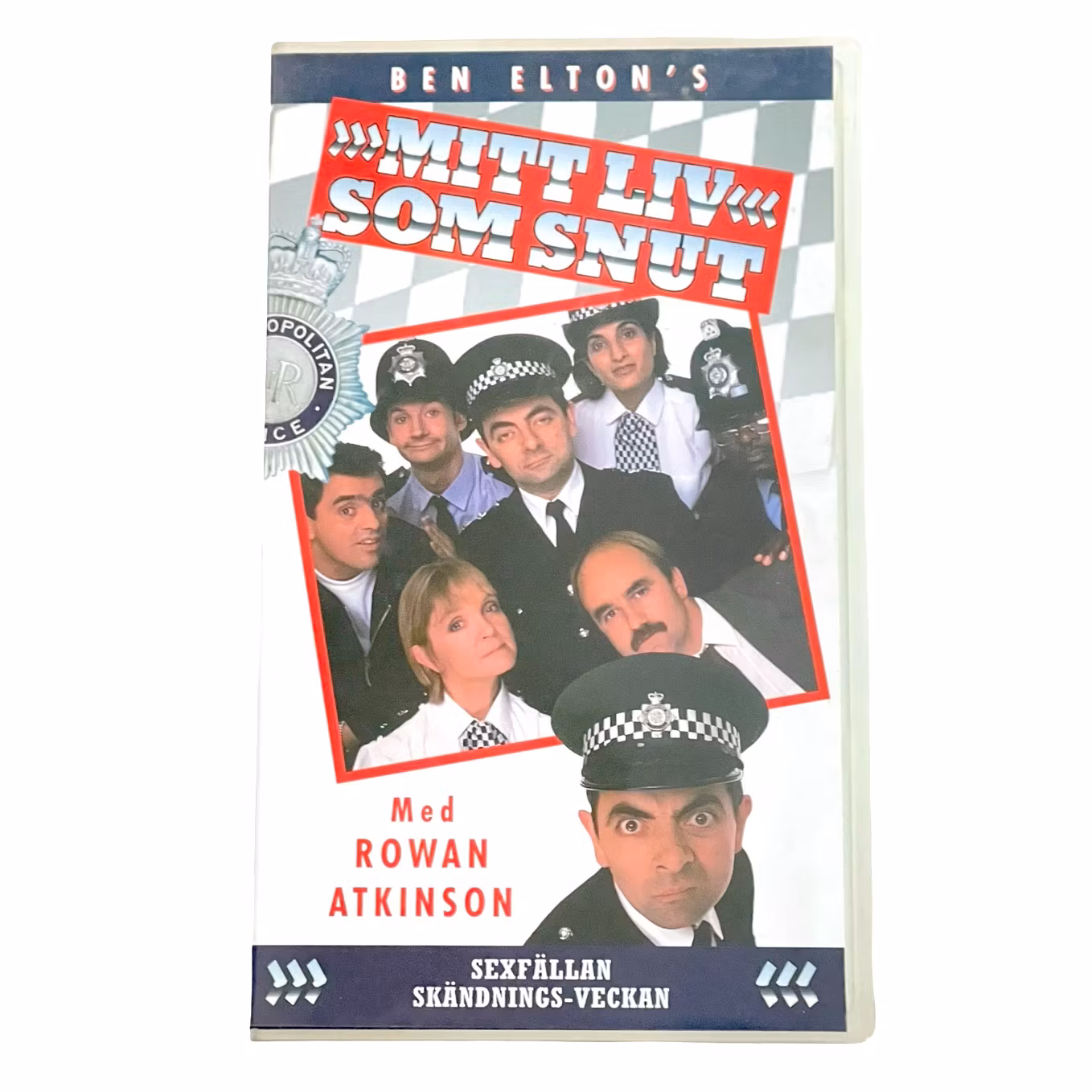 Ben Elton’s Mitt liv som snut (Inplastad VHS 1995) - Med Rowan Atkinson