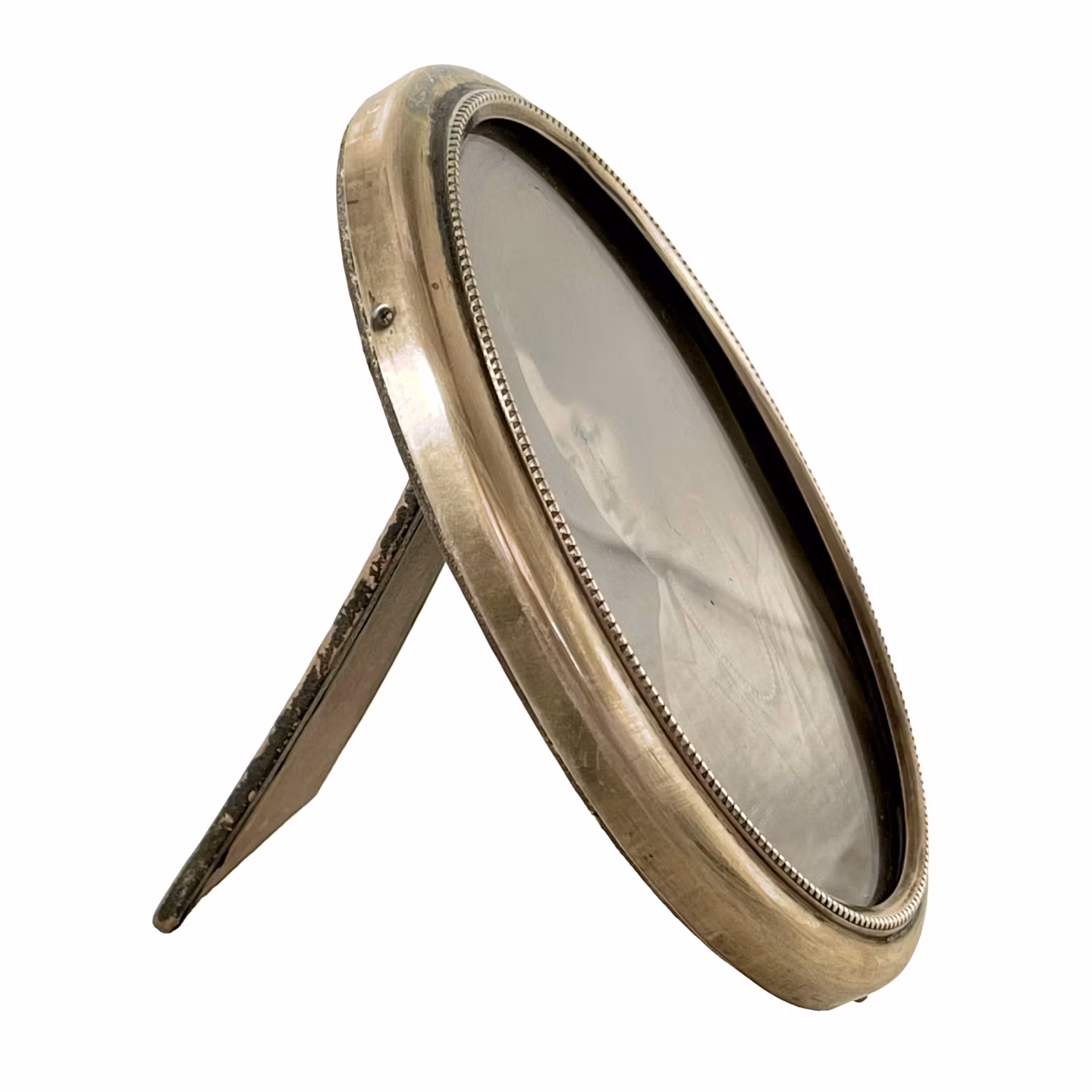 Antikt ovalt silver ram - stämplad 830S