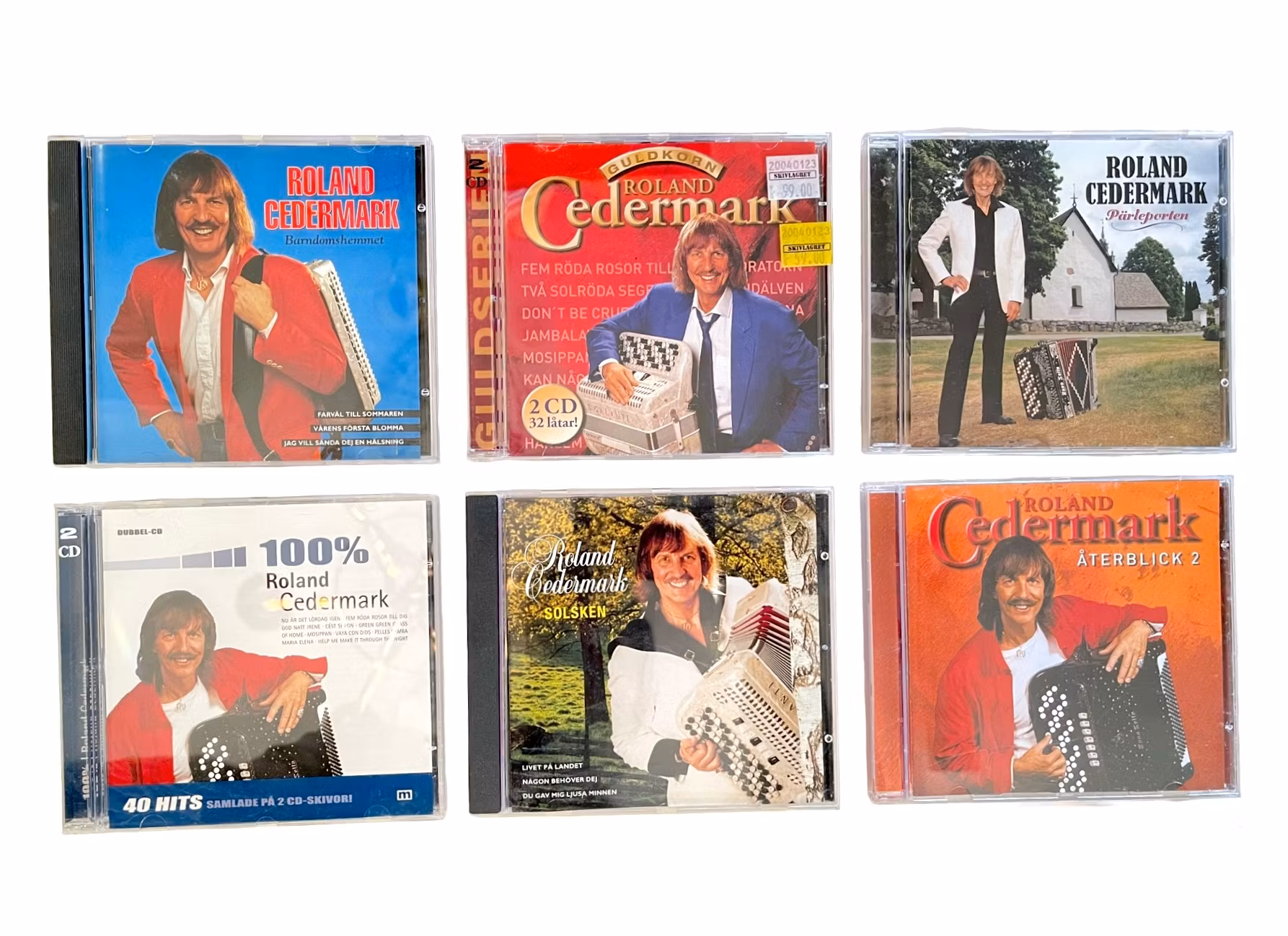 Roland Cedermark - CD collection (12 albums)