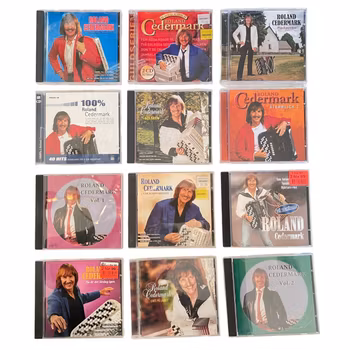 Roland Cedermark - CD samling (12 album)