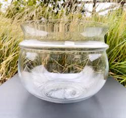 Bertil Vallien - Boda Skål - Handblåst klarglas