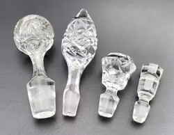 Kristallproppar / Karaffproppar i slipad kristall