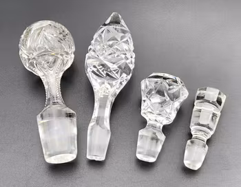 Kristallproppar / Karaffproppar i slipad kristall