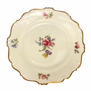 6 st Assietter - K P Karlskrona porslin