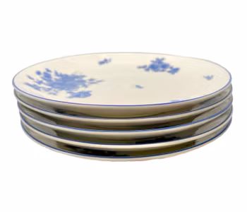 Rosenthale - Blåblommiga porslin assietter