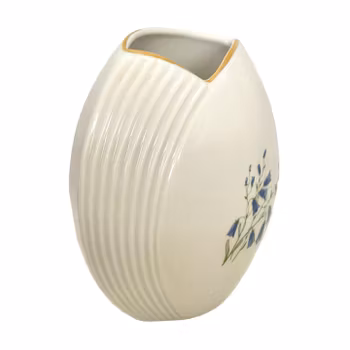 Hackefors Porslin vas - Campanula Rotundifolia (blåklocka) - Sverige