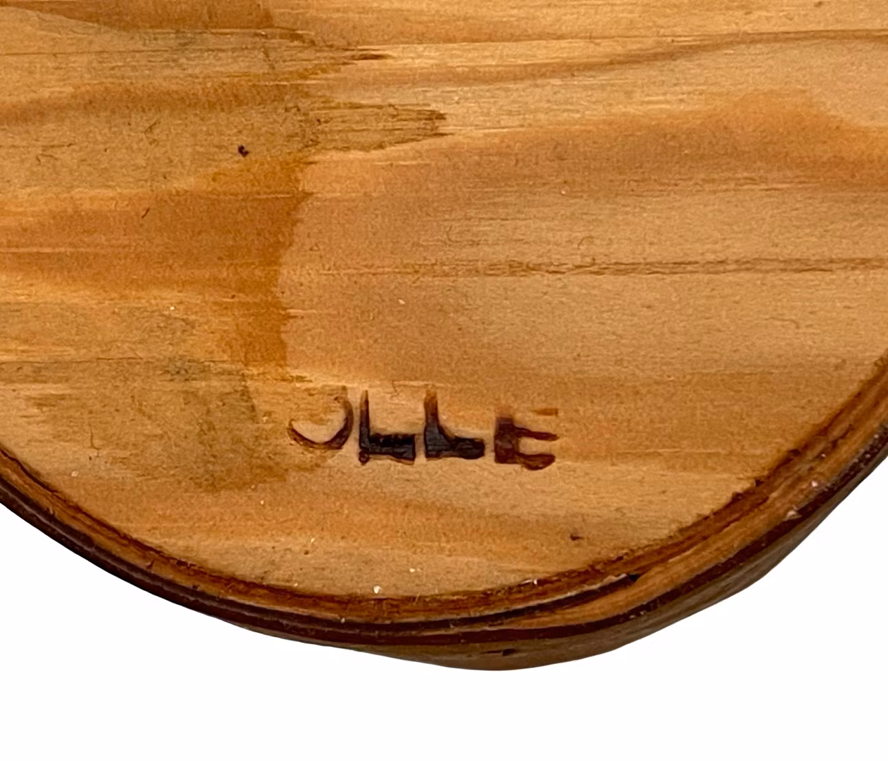 Handgjord liten näverask med lock - signerad