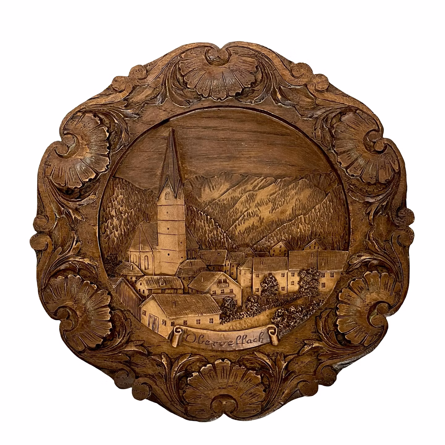 Trärelief - Obervellach, Österrike - väggdekoration