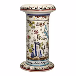 Filcer Portugal - Handmålad vas med djur och blomdekor