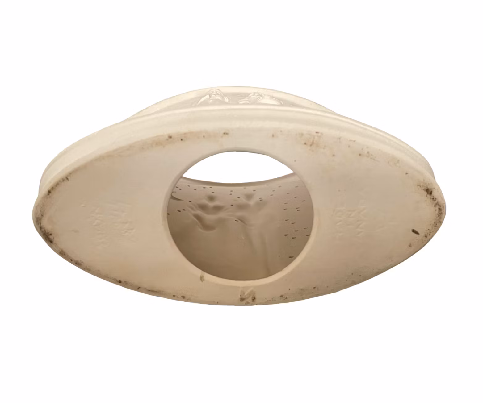 Kanadensisk lykta i keramik - Brudpar i relief